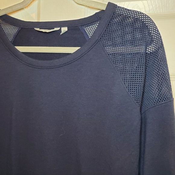 ATHLETA Citytime Crewneck Sweatshirt Navy Blue Size: S - Picture 5 of 11